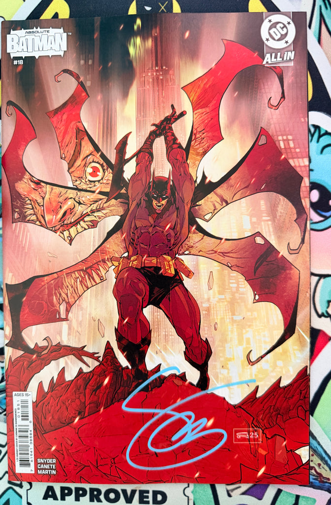 Absolute Batman #18 Cover E 1:25 Ratio Carmine Di Giandomenico Variant | Signed