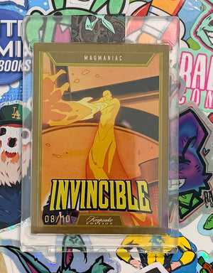Invincible Keepsake Gold Foil Magmaniac #107 - Numbered 08/10