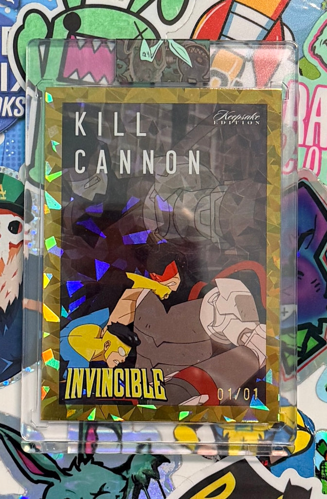 Invincible Keepsake Gold Foil Kill Cannon #207 1 of 1
