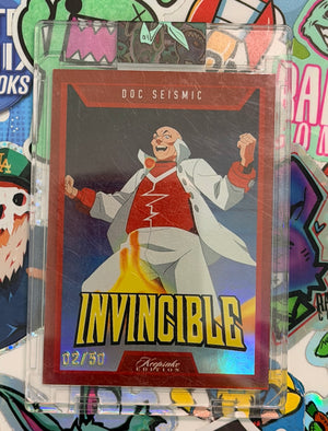 Invincible Keepsake Red Foil Doc Seismic #132 - 02/50