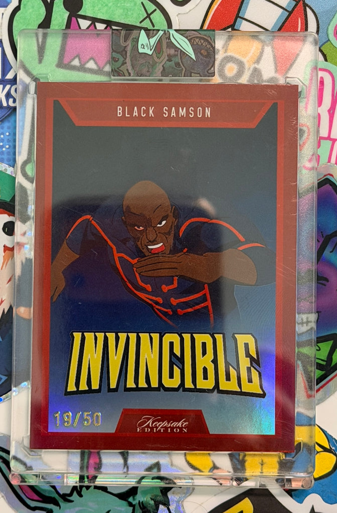 Invincible Keepsake Red Foil Black Samson #47 - 19/50