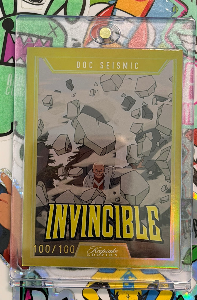 Invincible Keepsake Gold Foil Doc Seismic #89 - Numbered 100/100