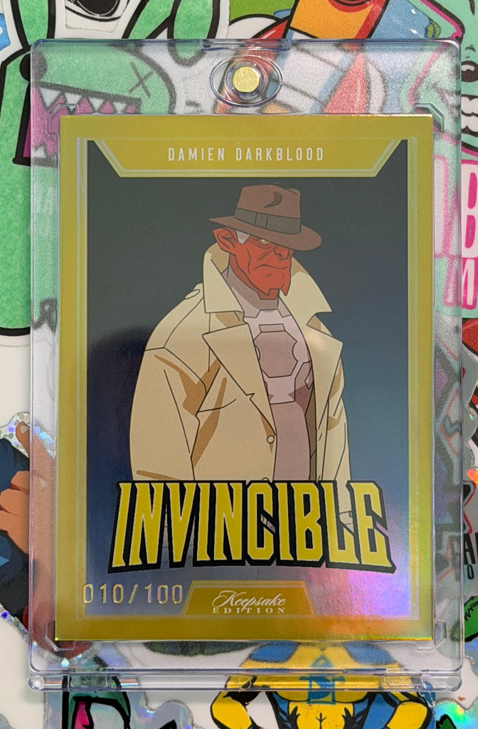 Invincible Keepsake Gold Foil Damien Darkblood #144 - Numbered 10/100