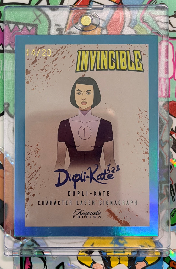 Invincible Keepsake Gold Foil Sinagraph Dupli-Kate #327 - Numbered 06/15