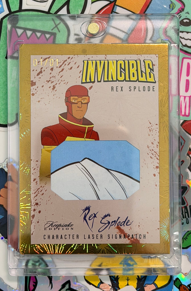 Invincible Keepsake Gold Foil Relic Rex Splode #575 - 1/1