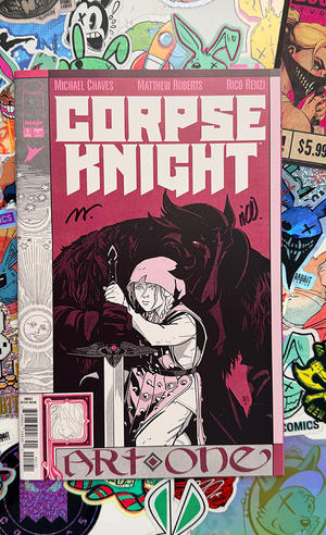 Corpse Knight #1 (Of 6) Cover C 1:10 Ratio Tonci Zonjic Storybook Variant | Signed by Roberts & Renzi