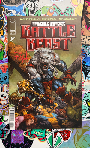 Battle Beast #1 | Cover B David Finch Variant | Signed by David Finch