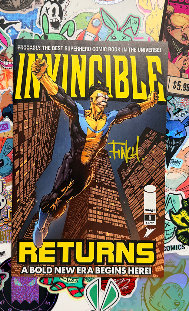 Invincible Returns Facsimile Edition #1 Cover A David Finch | Signed by David Finch