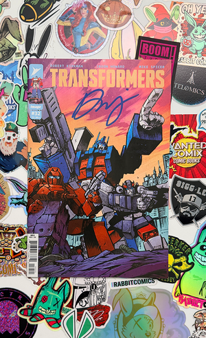 Transformers #32 | Cover B 1st Print | Signed by DWJ