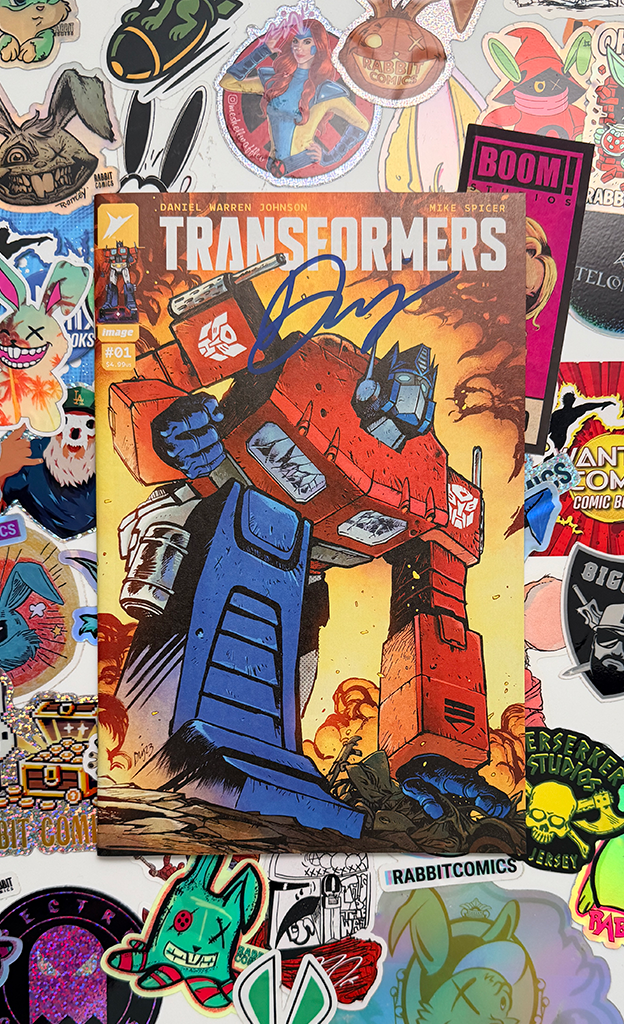 Transformers #1 | Cover A 1st Print | Signed by DWJ