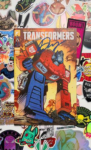Transformers #1 | Cover A 1st Print | Signed by DWJ