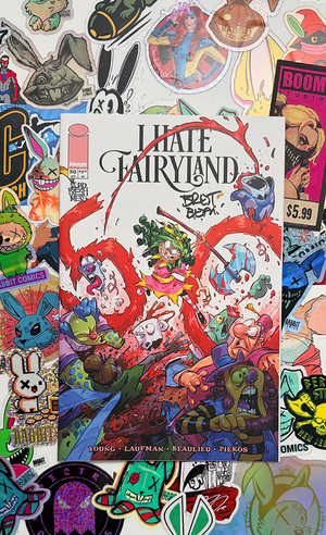 I Hate Fairyland #50 |  Cover E Brett Bean Variant | Signed by Brett Bean