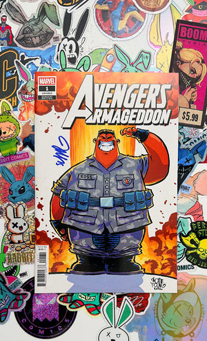 Avengers Armageddon #1 | Skottie Young Variant | Signed by Skottie Young