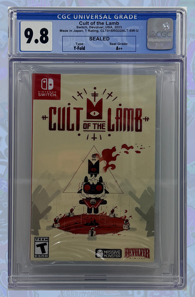 Cult of the Lamb Special Reserve Switch Y-Fold CGC 9.8 A++