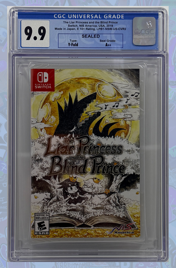 The Liar Princess and the Blind Prince New Sealed Nintendo CGC 9.9 A++