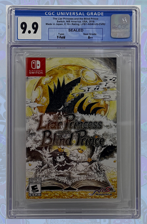 The Liar Princess and the Blind Prince New Sealed Nintendo CGC 9.9 A++