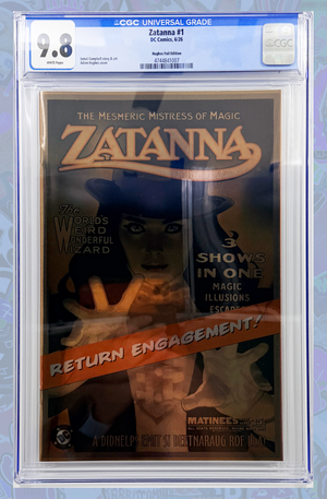 Zatanna (2026) #1 Cover E Adam Hughes Foil Variant | CGC 9.8