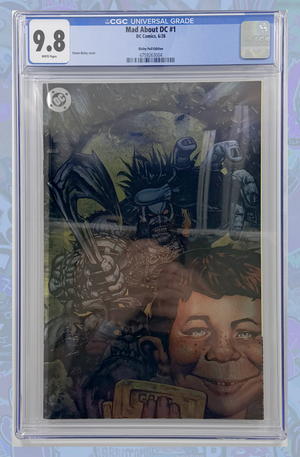 Mad About DC #1  2nd Print Cover C Simon Bisley Foil | CGC 9.8