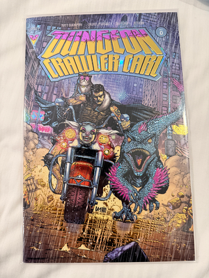 DUNGEON CRAWLER CARL #0 • NYCC EMBOSSED FOIL MAHNKE NIGHT RAIN VARIANT