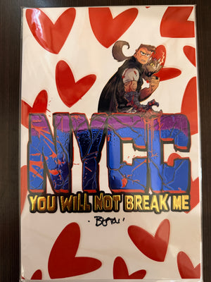 DUNGEON CRAWLER CARL #0 • NYCC BRETT BEAN HEARTS EXCLUSIVE - SIGNED BY BRETT BEAN