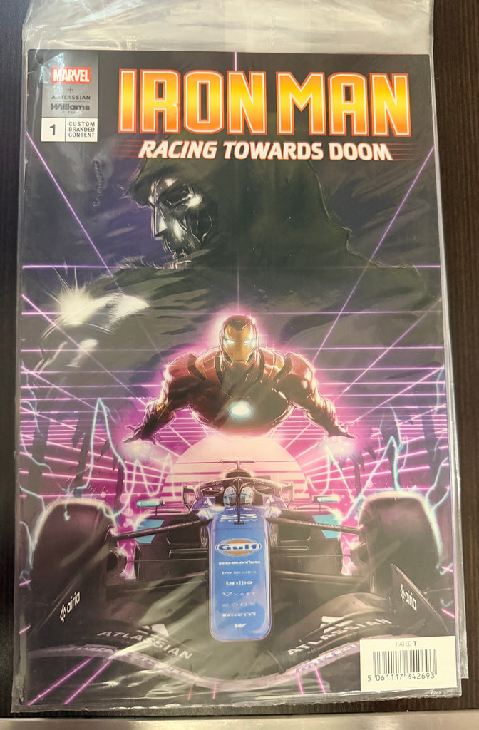 IRON MAN RACING TOWARDS DOOM #1 | F1 RACING MIAMI VARIANT