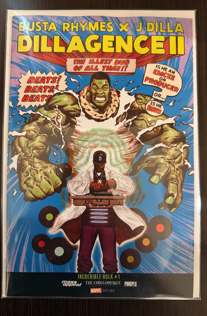 INCREDIBLE HULK #1 BUSTA RYMES x J DILLA | NYCC WHATNOT EXCLUSIVE