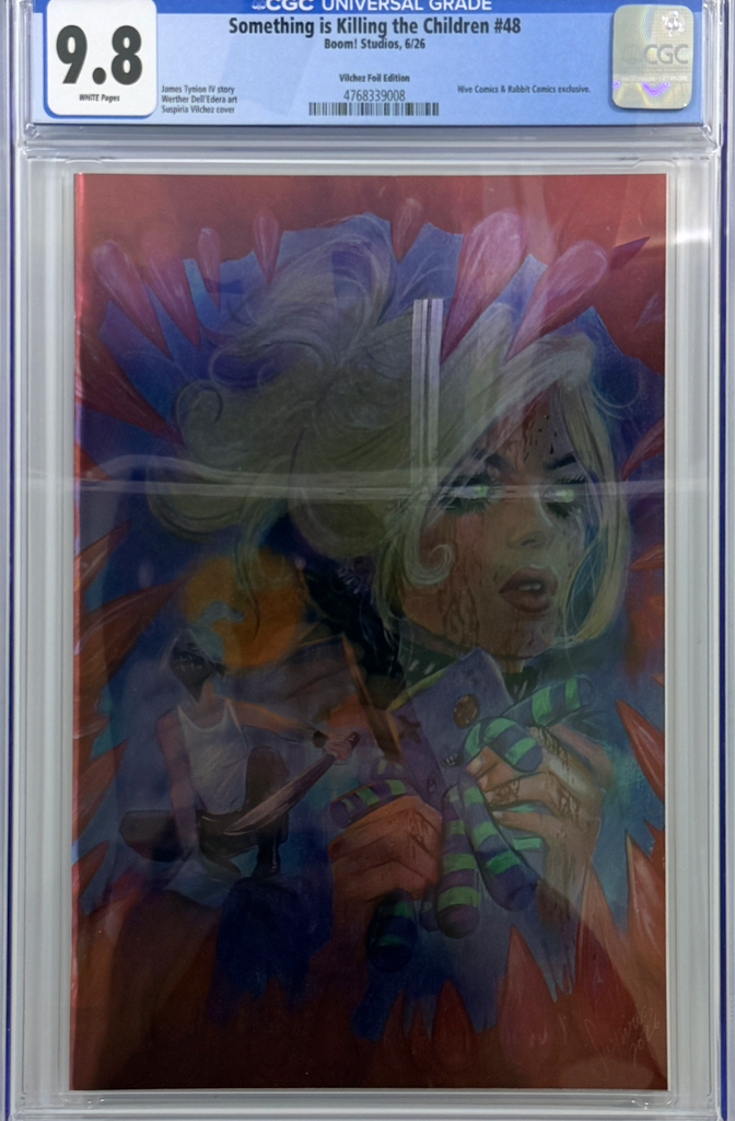 Something Is Killing The Children #48 Suspiria Vilchez FOIL Variant | CGC 9.8