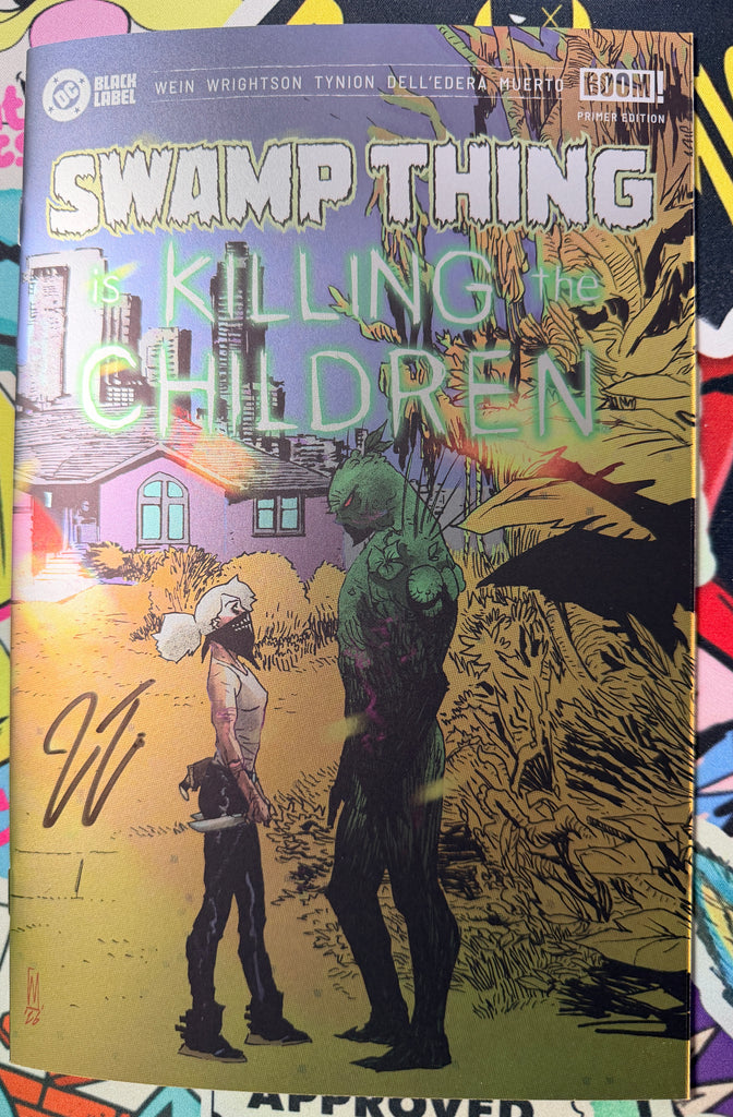 Swamp thing is Killing the Children #0 | Dell Edera Blind Bag Trade Foil | Signed by Tynion
