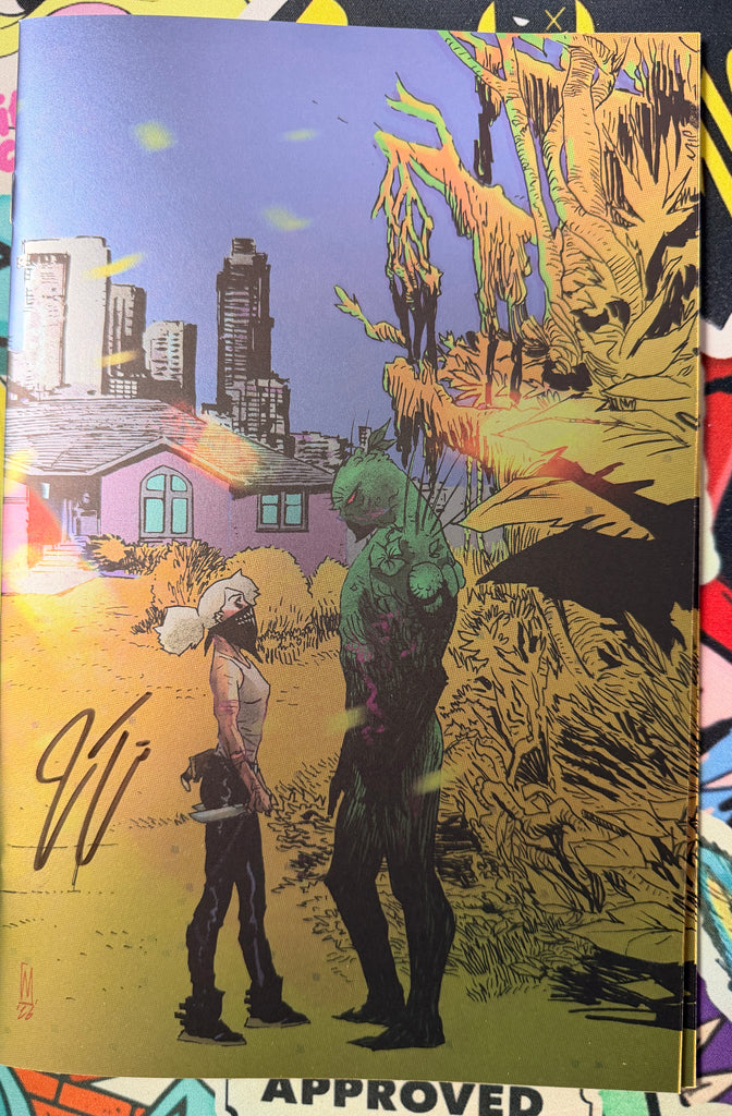 Swamp thing is Killing the Children #0 | Dell Edera Blind Bag Virgin Foil | Signed by Tynion