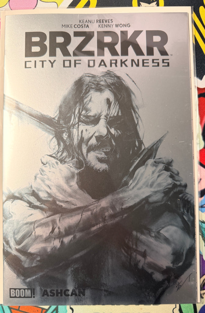 BRZRKR: CITY OF DARKNESS ASHCAN | ITO NYCC TRADE FOIL