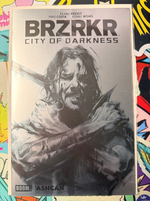 BRZRKR: CITY OF DARKNESS ASHCAN | ITO NYCC TRADE FOIL