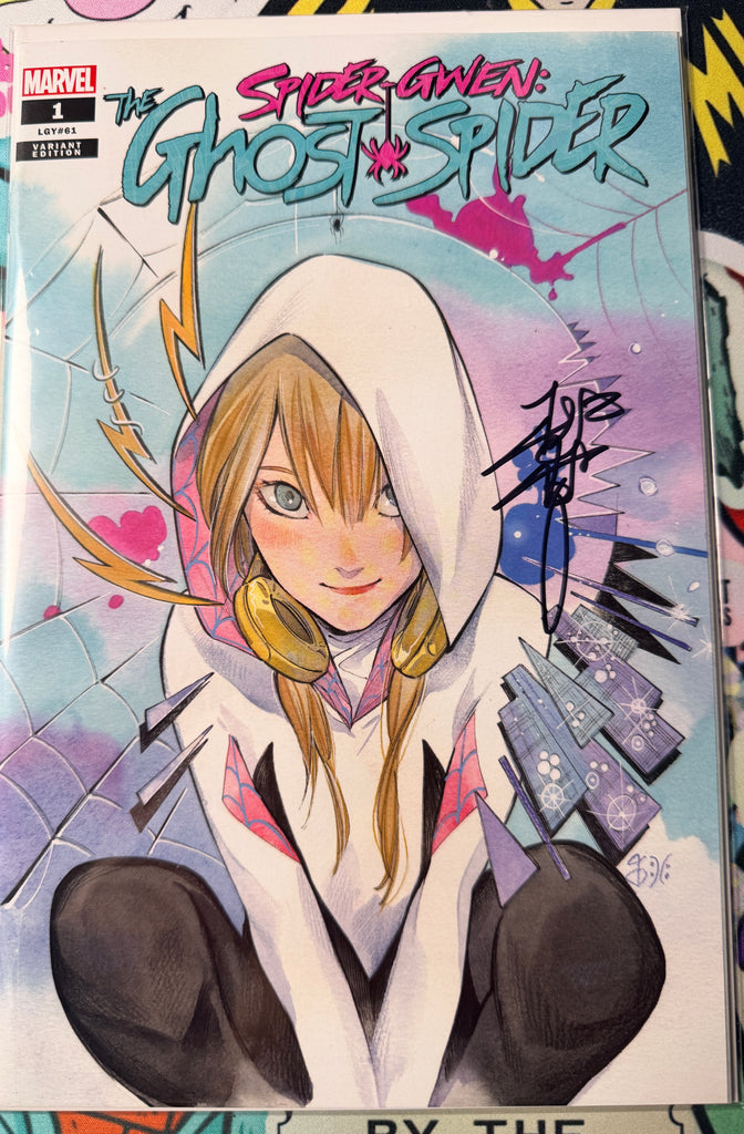 Spider-Gwen Ghost Spider #1 | Momoko Variant | Signed by Peach Momoko