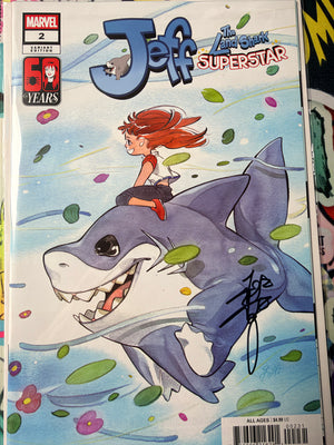 Jeff the Land Shark Superstar #1 | Momoko Variant | Signed by Peach Momoko
