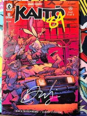 Usagi Yojimbo: Kaito '84 #5 | Johnson Variant | Signed by Daniel Warren Johnson
