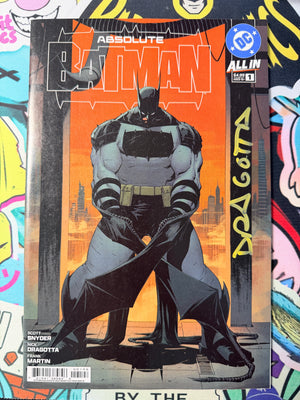 Absolute Batman #1 | 12th Print | Signed by Nick Dragotta