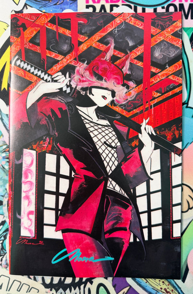 Fox Mask Killer #1 | Caterina Mazzei Variant | Signed by Caterina Mazzei