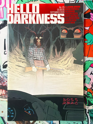 Hell Darkness #25 | 1:10 Ratio Spot Foil Variant | Signed Tyler Boss