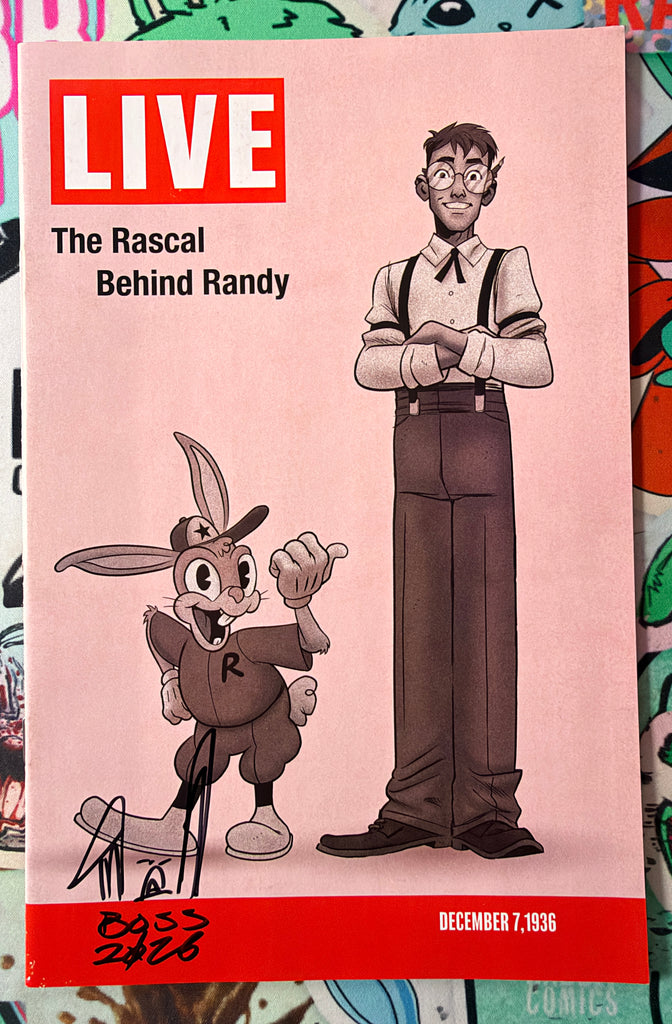 Rascal Randy #1 | 1:10 Ratio Variant | Signed + Remark Tyler Boss
