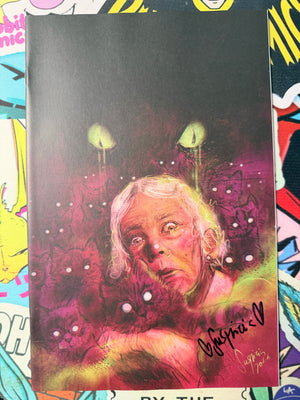 Stuff of Nightmares: The Cat in the Coffin #1 | Suspiria Virgin Variant | Signed by Suspiria
