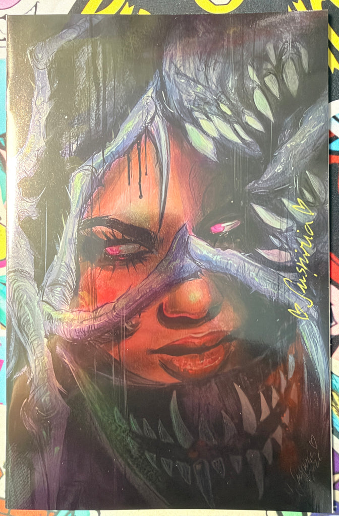Fall of the House of Slaughter #4 | Suspiria Foil Variant | Signed by Suspiria