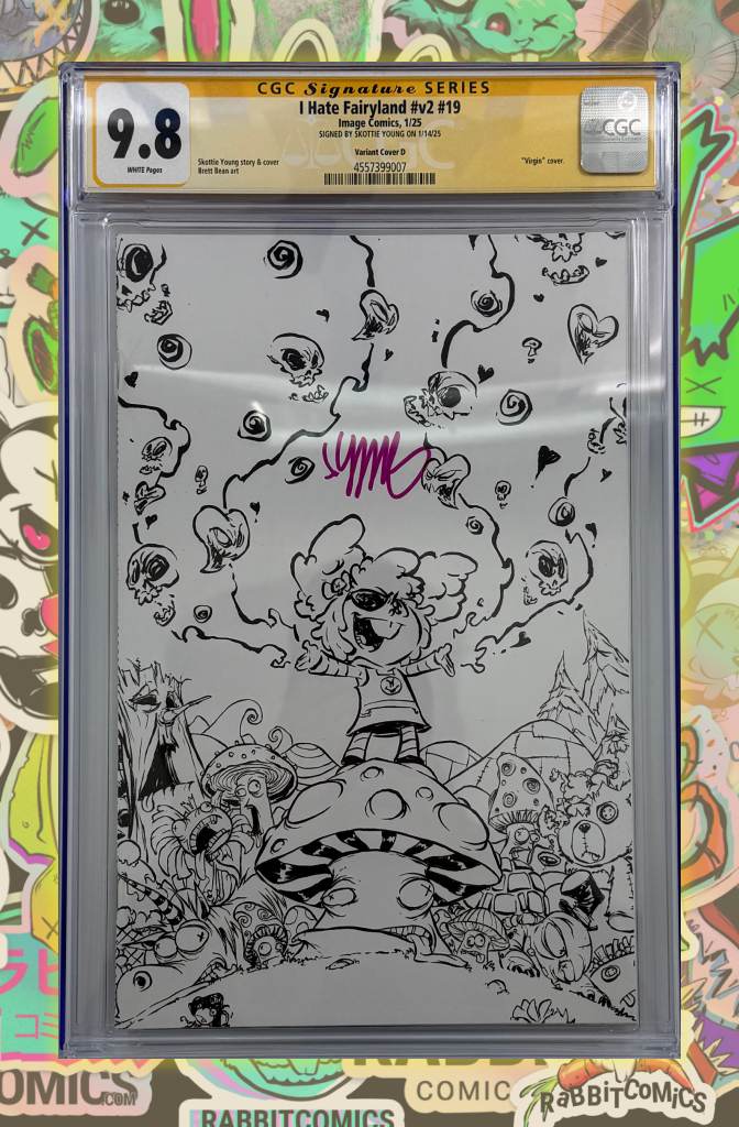 I HATE FAIRYLAND #19 | SKOTTIE YOUNG 1:25 RATIO VARIANT | CGC SS 9.8