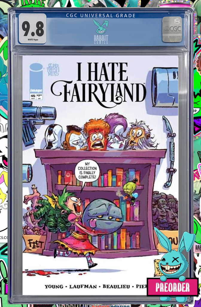 I Hate Fairyland #46 Cover D Skottie Young Youngblood Team Up Variant | CGC 9.8 | PREORDER