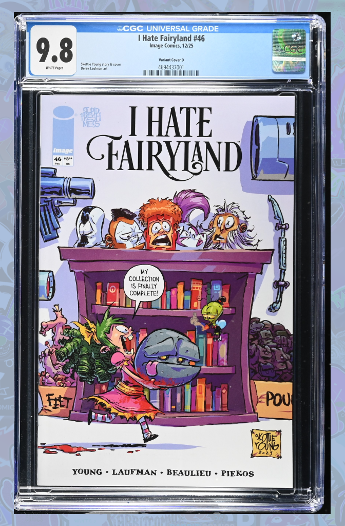 I Hate Fairyland #46 Cover D Skottie Young Youngblood Team Up Variant | CGC 9.8