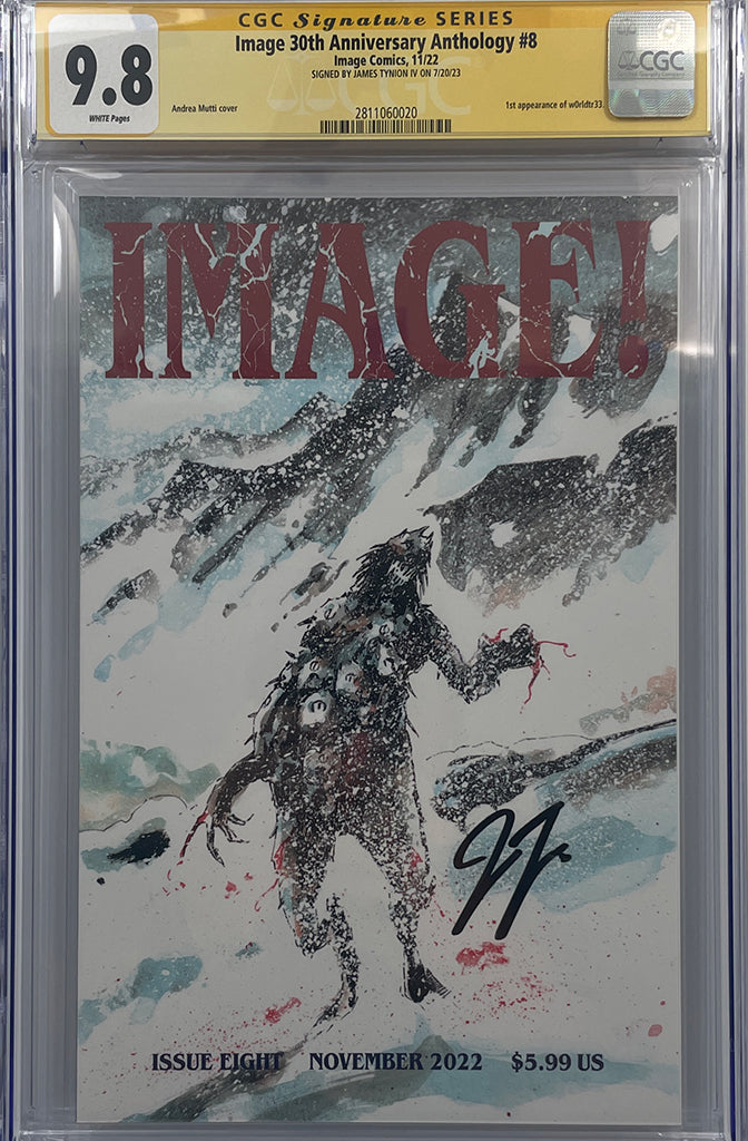 Image Anthology #8 | Signed by James Tynion | CGC SS 9.8