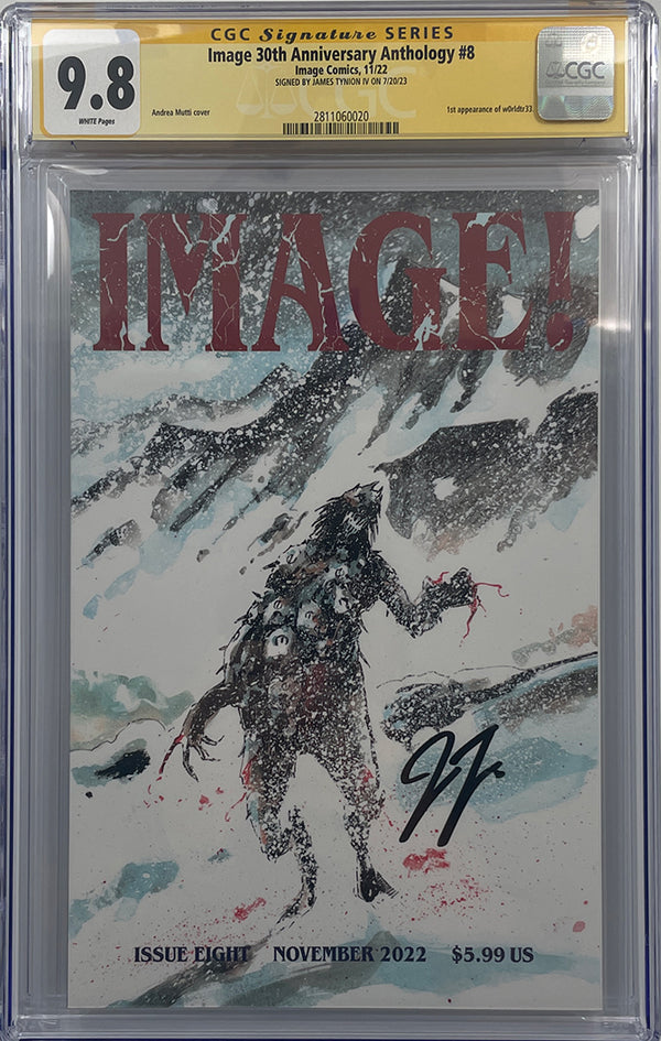 Image Anthology #8 | Signed by James Tynion | CGC SS 9.8