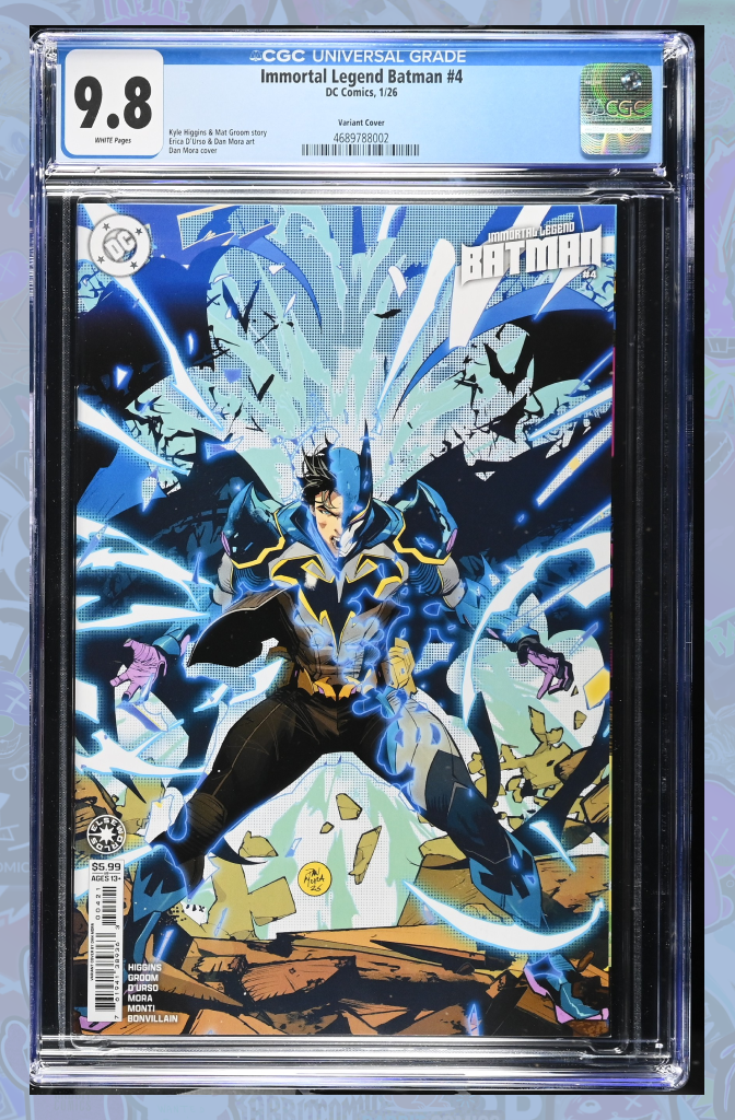 Immortal Legend Batman #4 (Of 6) Cover B Dan Mora Card Stock Variant | CGC 9.8