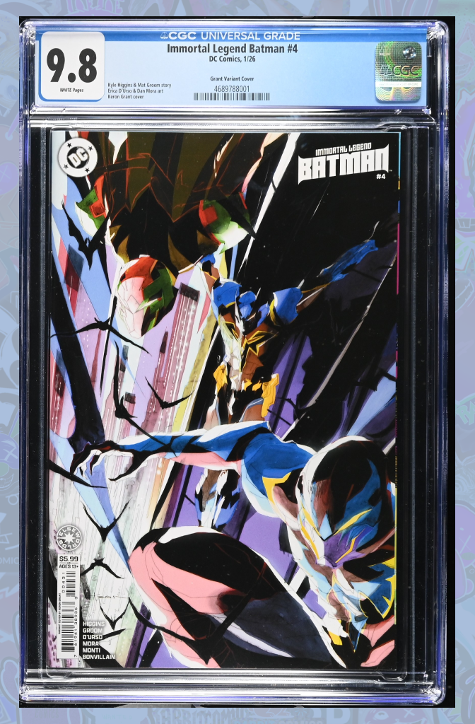 Immortal Legend Batman #4 (Of 6) Cover C Keron Grant Card Stock Variant | CGC 9.8