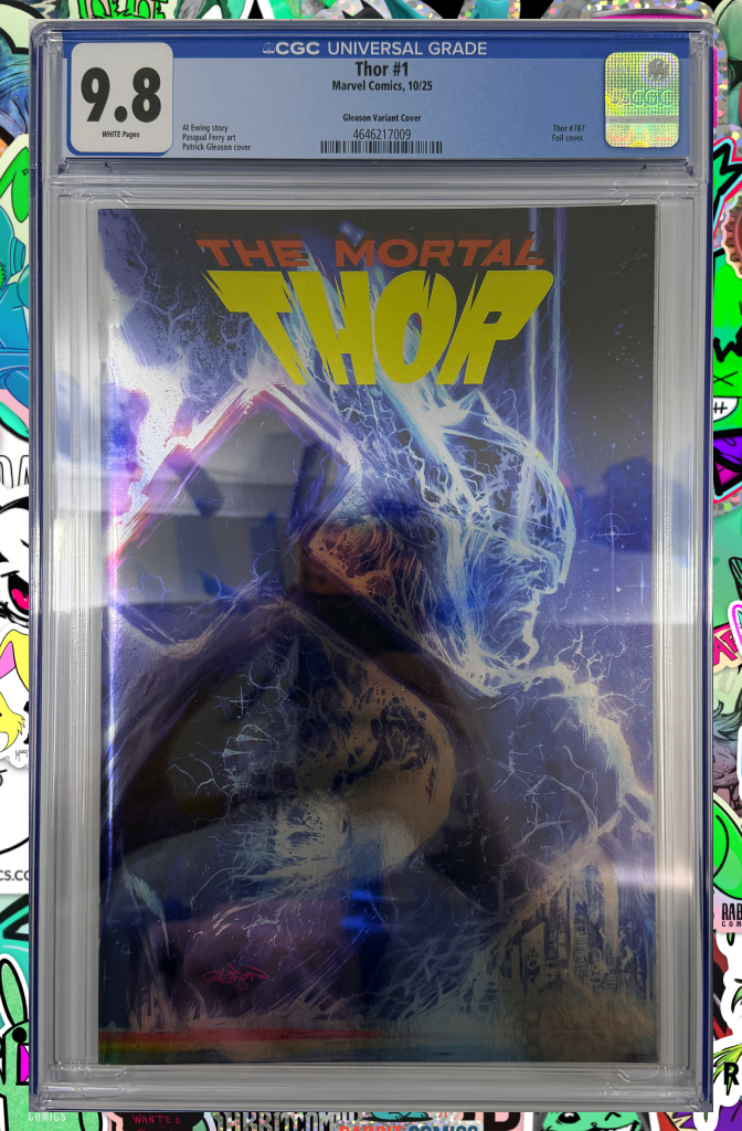Mortal Thor #1 Patrick Gleason Foil Variant | CGC 9.8