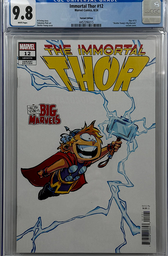 IMMORTAL THOR #12 | SKOTTIE YOUNG'S BIG MARVEL VARIANT | CGC 9.8
