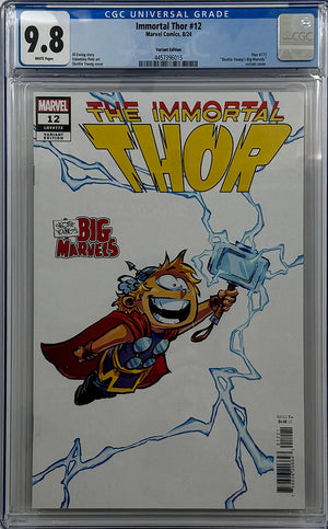 IMMORTAL THOR #12 | SKOTTIE YOUNG'S BIG MARVEL VARIANT | CGC 9.8